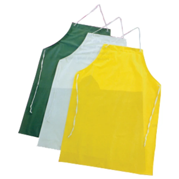 Green, Yellow, White, Red PVC Apron Heavy Duty 400gm